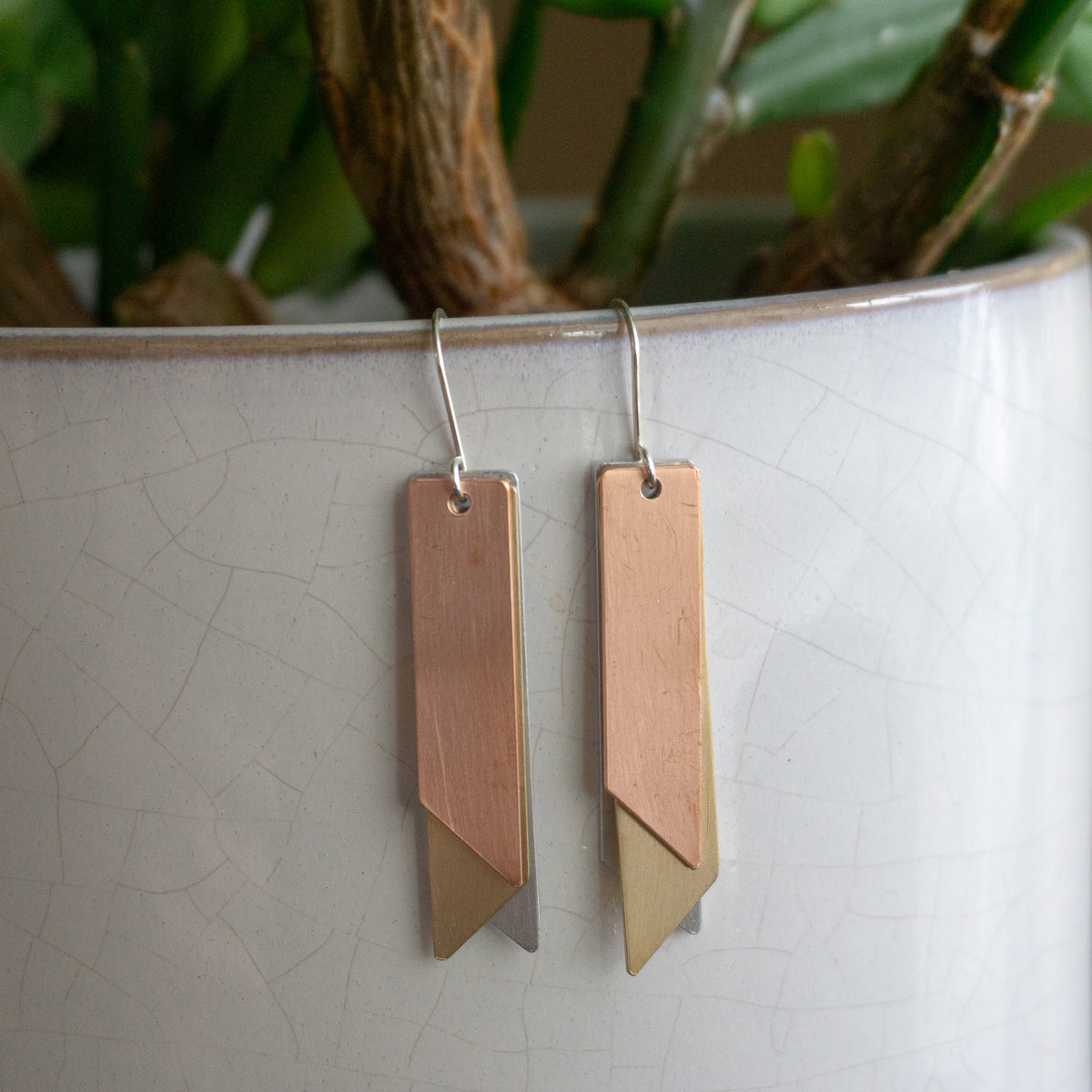 Triple Arrow Earrings