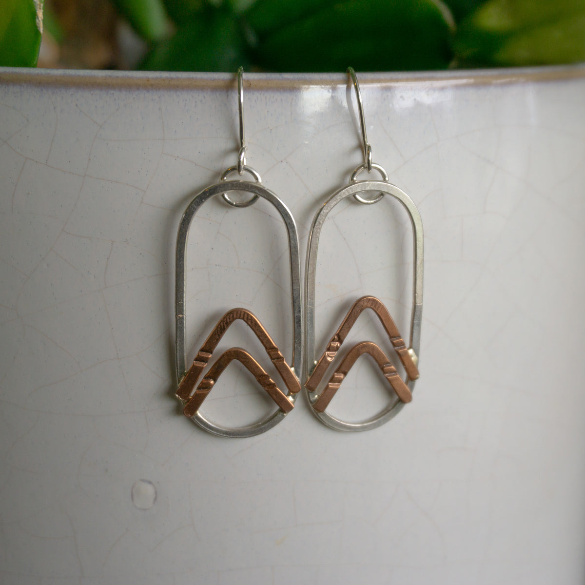 Victory Oval Earrings