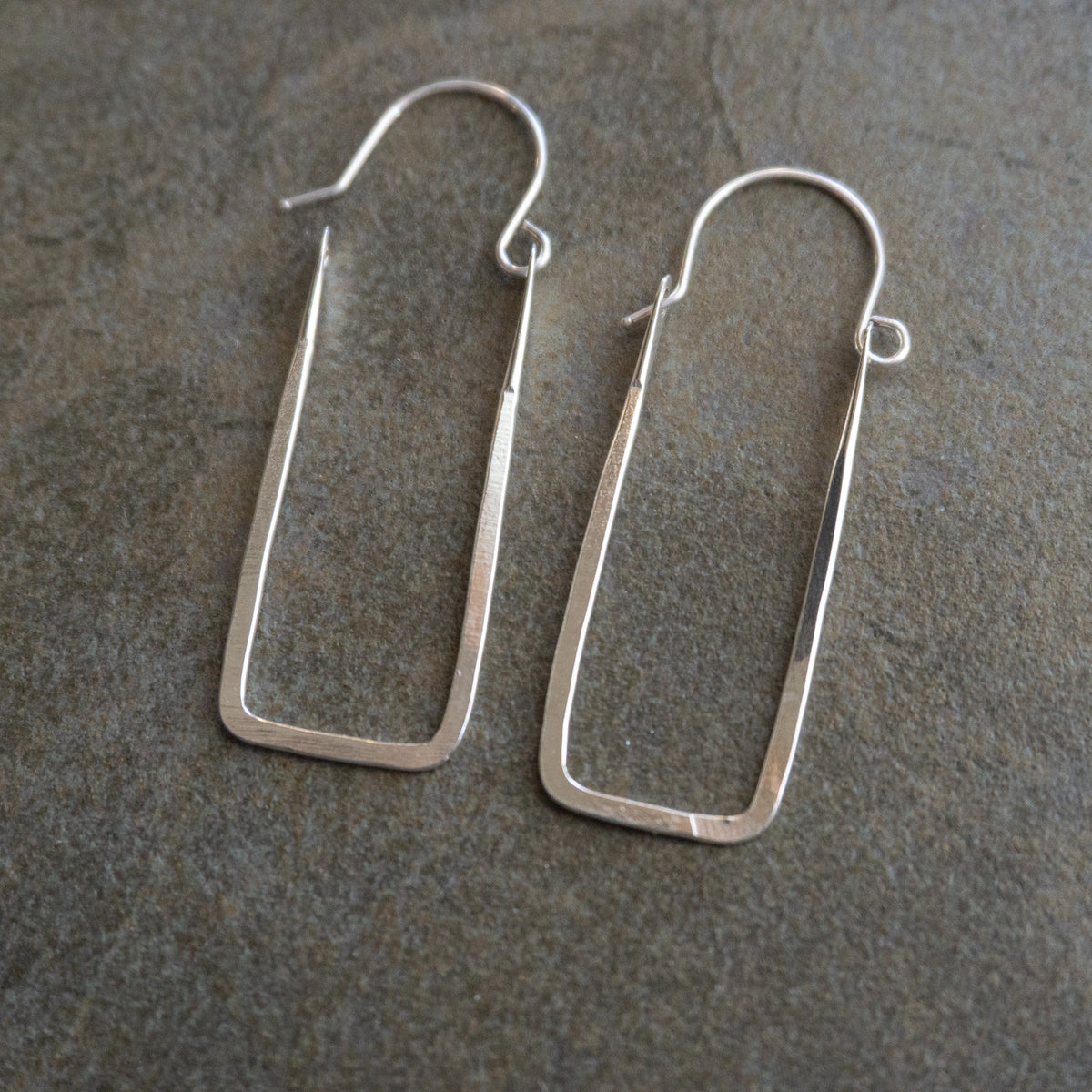 Latch Square Hoop Earrings