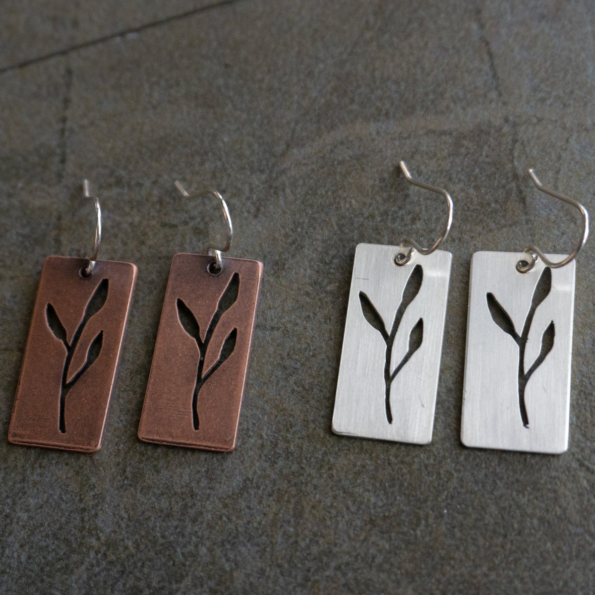 Cutout Botanical Earrings