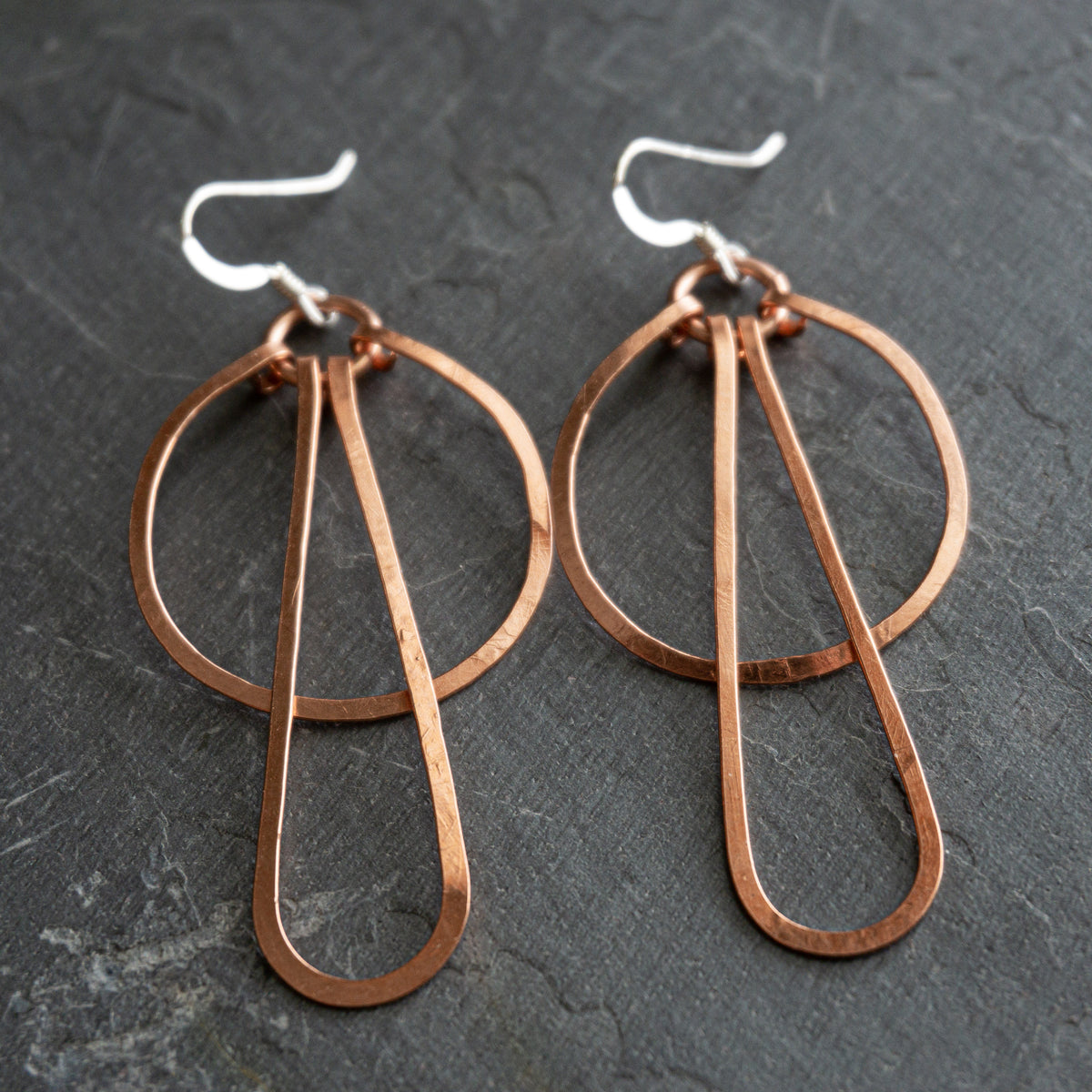 Kinetic Double Hoop Earrings