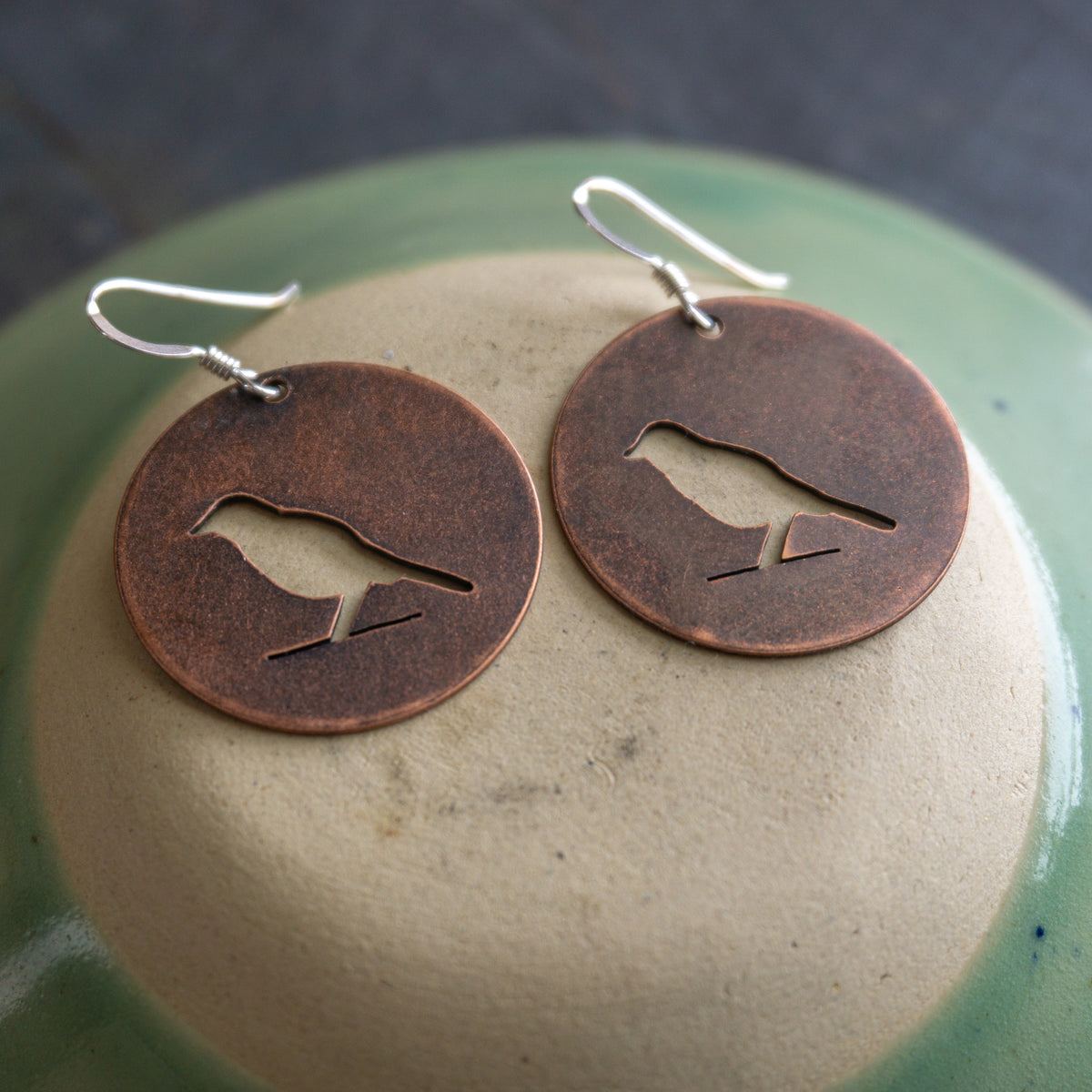 Large Sparrow Earrings