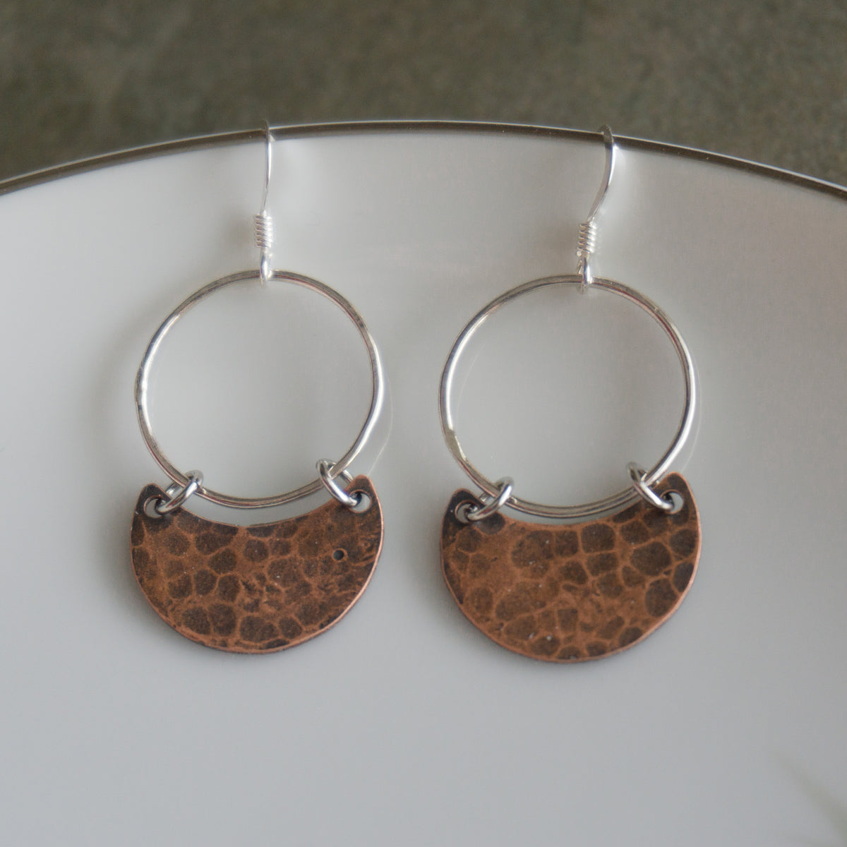 Sola Earrings - Copper